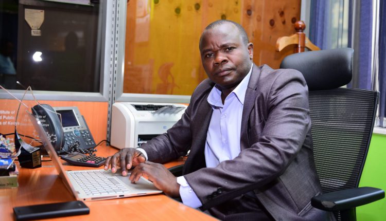 Dr. George Ochiri (Phd), the Safaricom Sacco Chief Executive Officer.