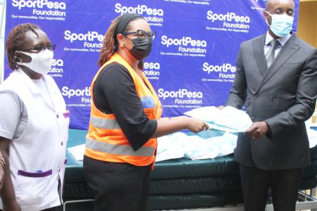 SportPesa Foundation donates Ksh1.2 million equipment to Riruta Health Center