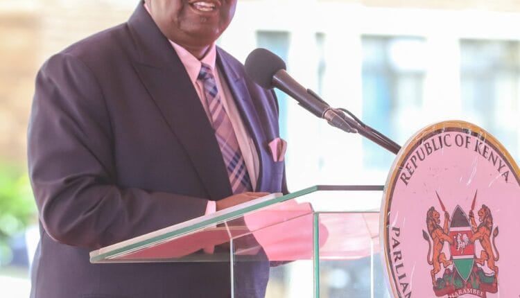 Prime Cabinet Secretary and Foreign affairs Cabinet Secretary Musalia Mudavadi..