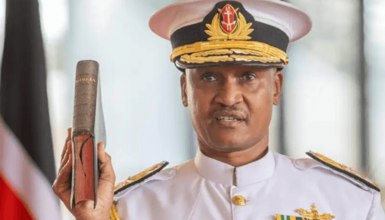 Chief of the Defence General Muriu Kahariri