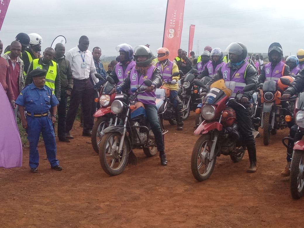 Abiria ni Mayai motorbike competition