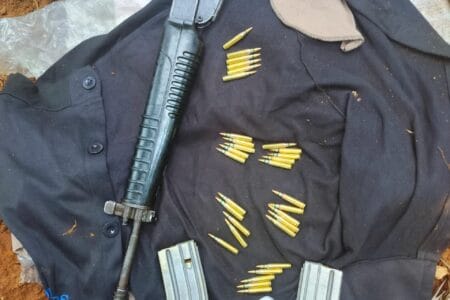 Robbery Suspects Rounded Up as Sleuths Seize M16 Rifle