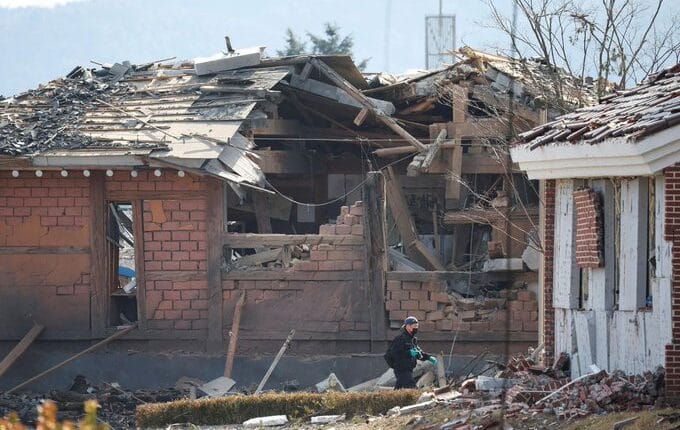 South Korean fighter jets