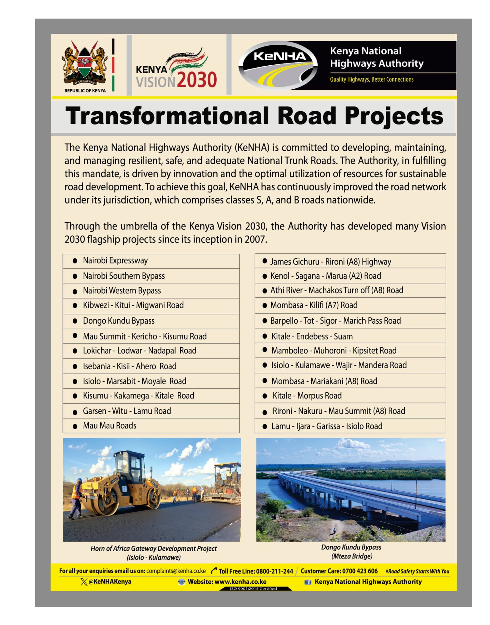 KENHA ADVERT