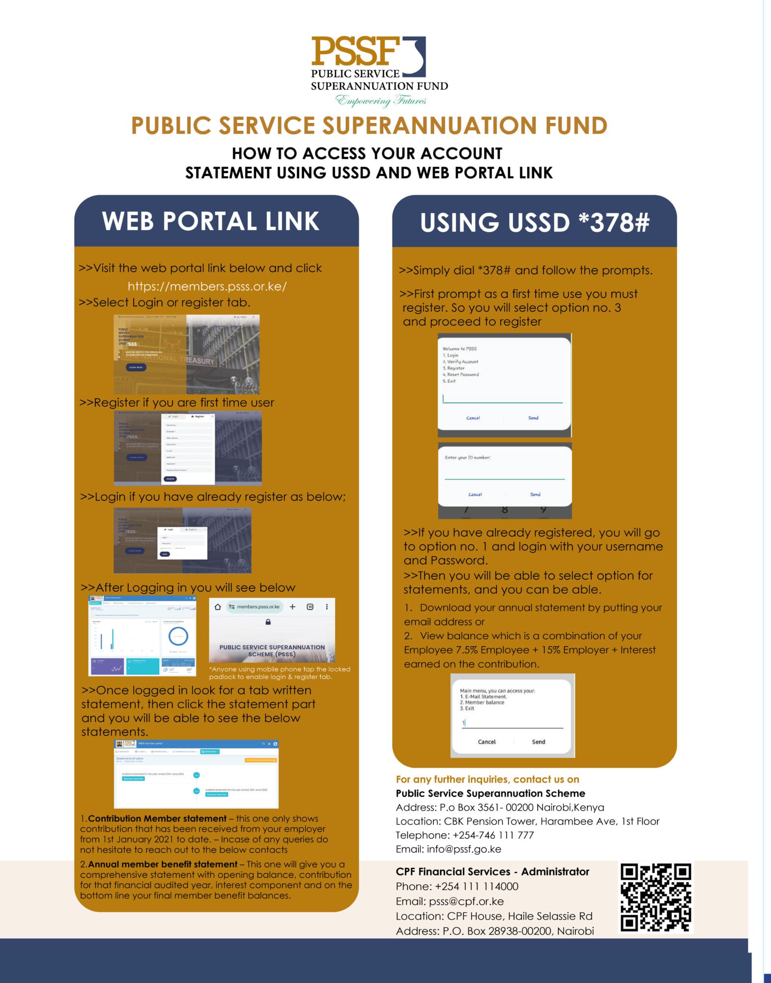 PSSF ADVERT