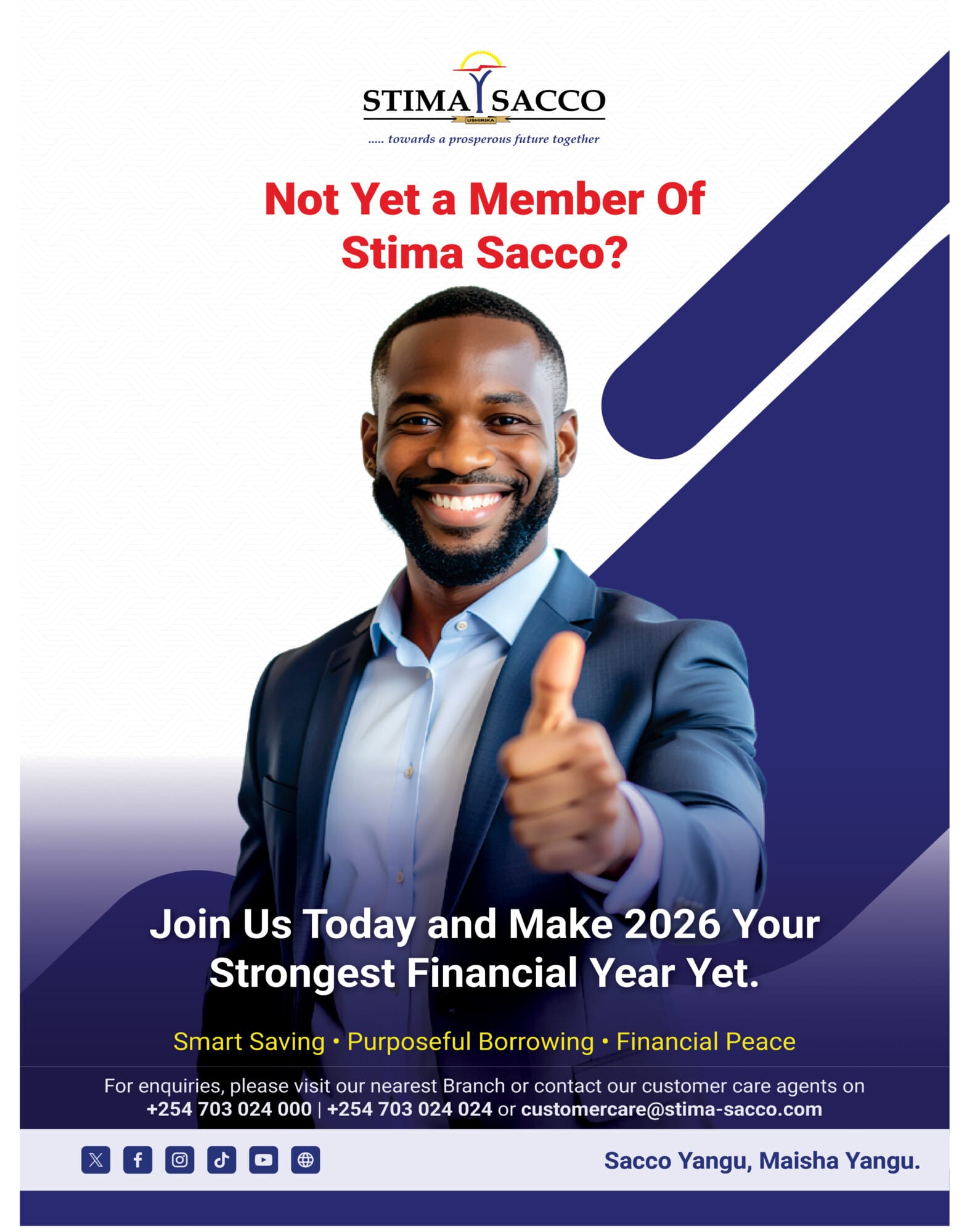 STIMA SACCO ADVERT